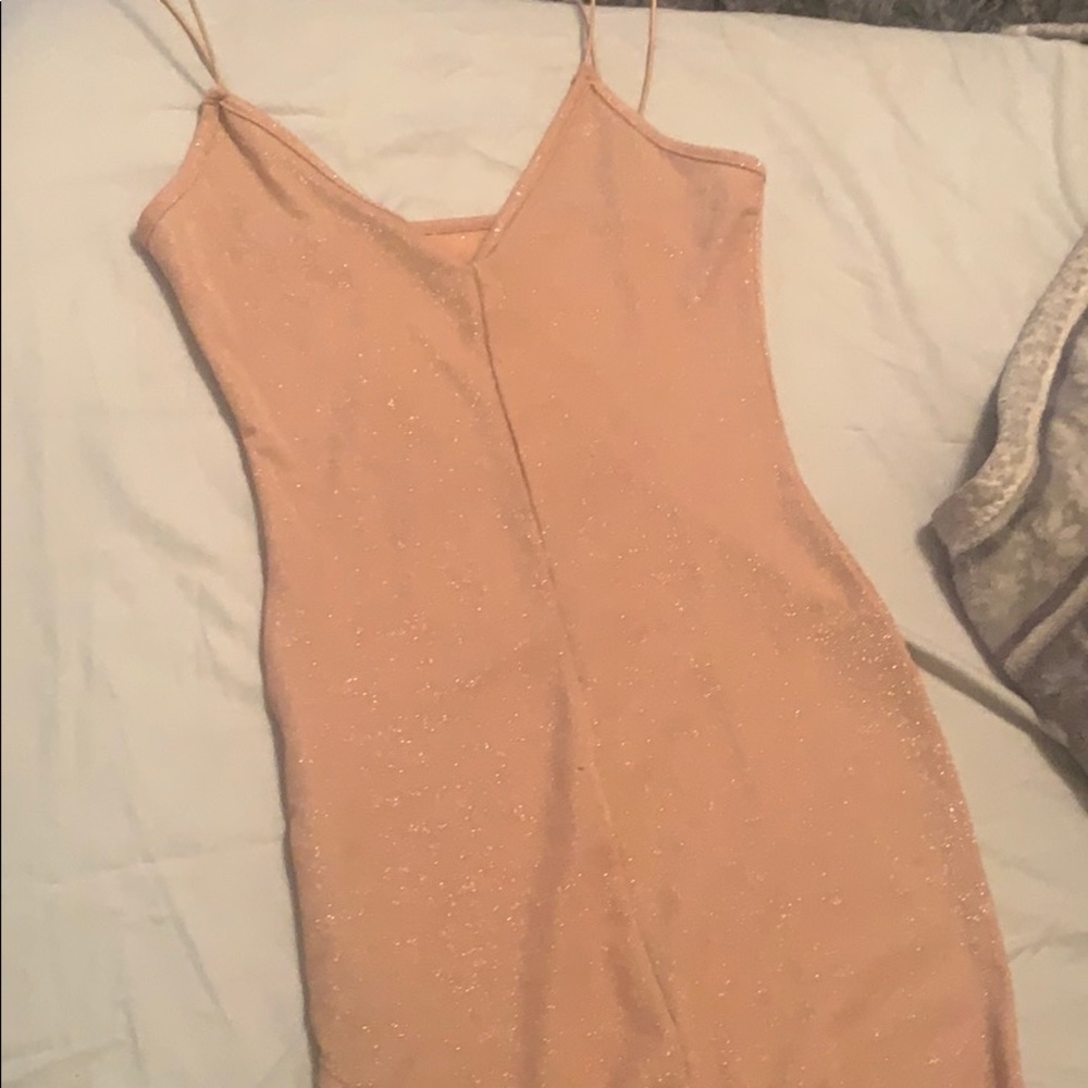 Nude Sparkly Dress